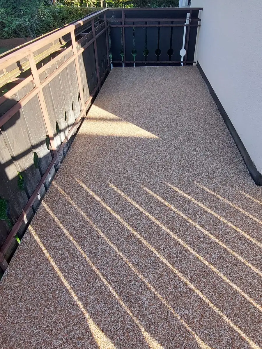 Nachher: Zweiter Balkon im selben Haus, gleiche Ausführung